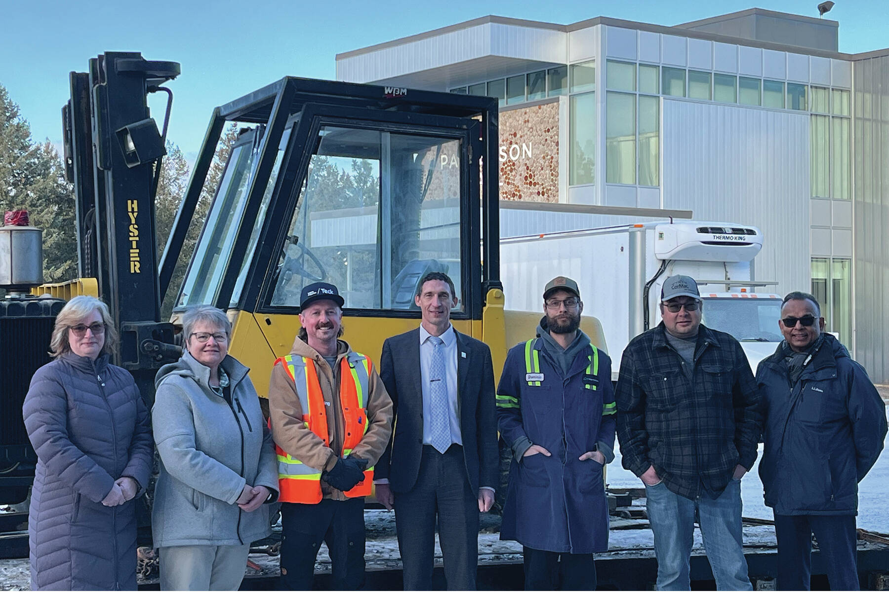 Teck Resources donates forklift to COTR